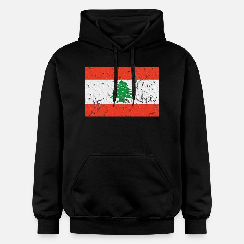 Liban Liban - Sweat à capuche Softstyle® Gildan Unisexe - noir