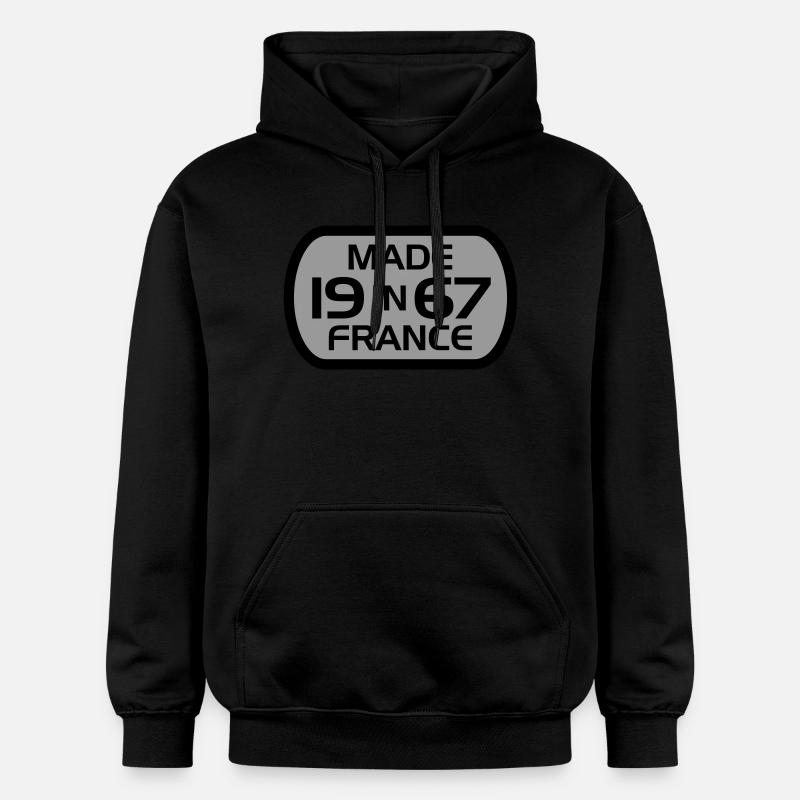 madef67 - Sweat à capuche Softstyle® Gildan Unisexe - noir