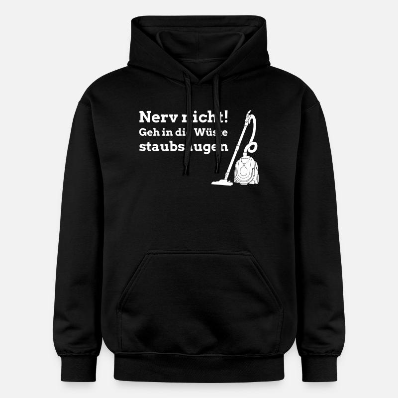Ne pas nerf! Va faire un vide dans le désert - Sweat à capuche Softstyle® Gildan Unisexe - noir
