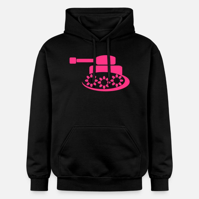 Rose Panzer - Sweat à capuche Softstyle® Gildan Unisexe - noir