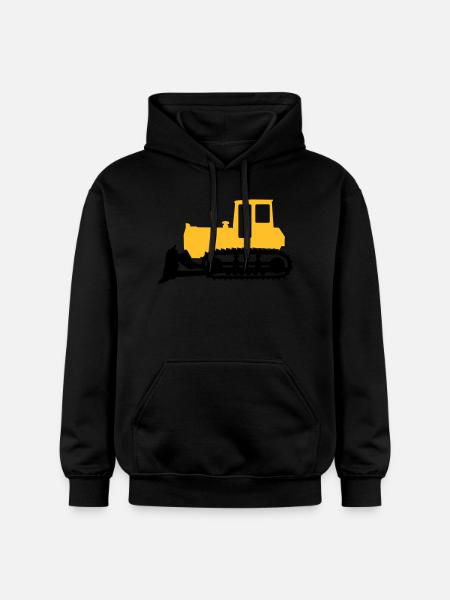 Bulldozer - Sweat à capuche Softstyle® Gildan Unisexe - noir