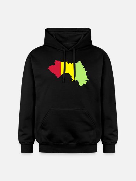 Guinea - Gildan Unisex Softstyle® Midweight Hoodie - Schwarz