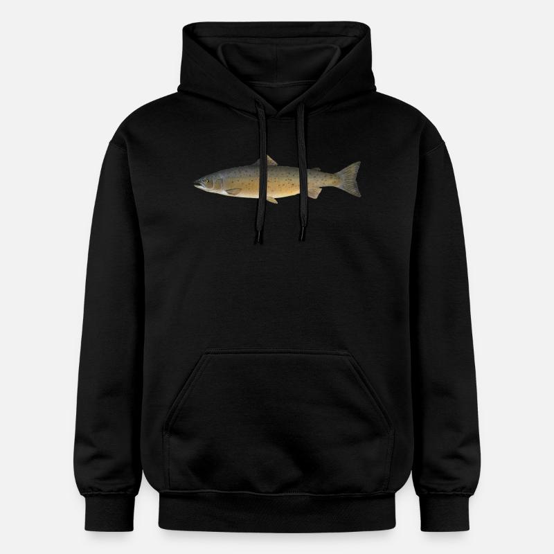 Salmon 2 - Sweat à capuche Softstyle® Gildan Unisexe - noir