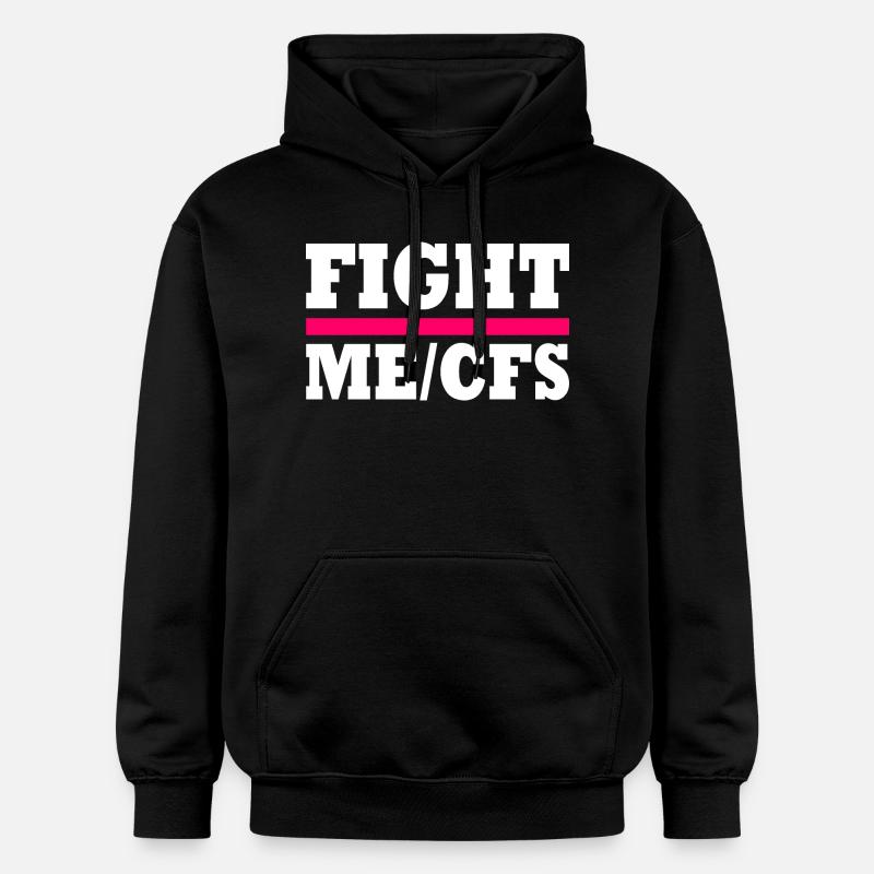 Me/cfs - fight me/cfs - Sweat à capuche Softstyle® Gildan Unisexe - noir