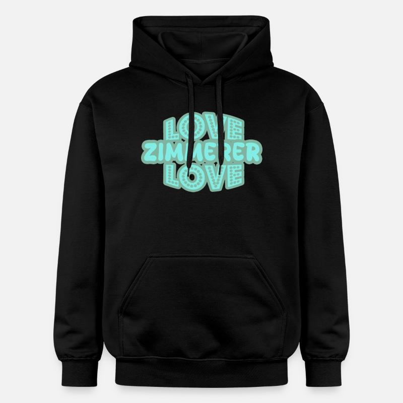 Dire Zimmerer - Sweat à capuche Softstyle® Gildan Unisexe - noir