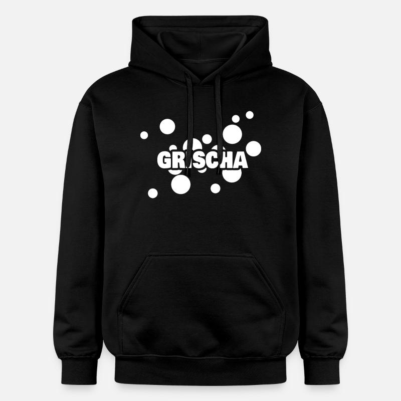 Prénom Grischa - Sweat à capuche Softstyle® Gildan Unisexe - noir