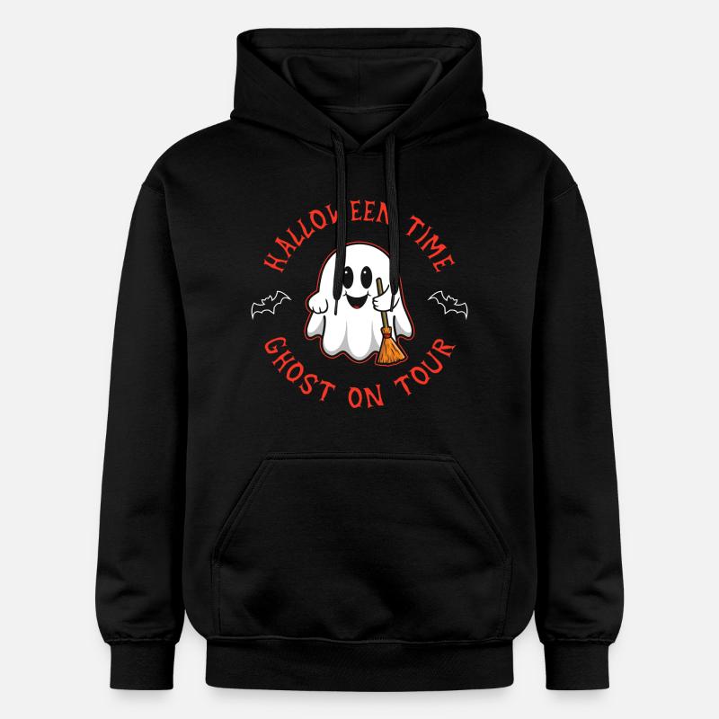 C’est l’heure de l - Sweat à capuche Softstyle® Gildan Unisexe - noir