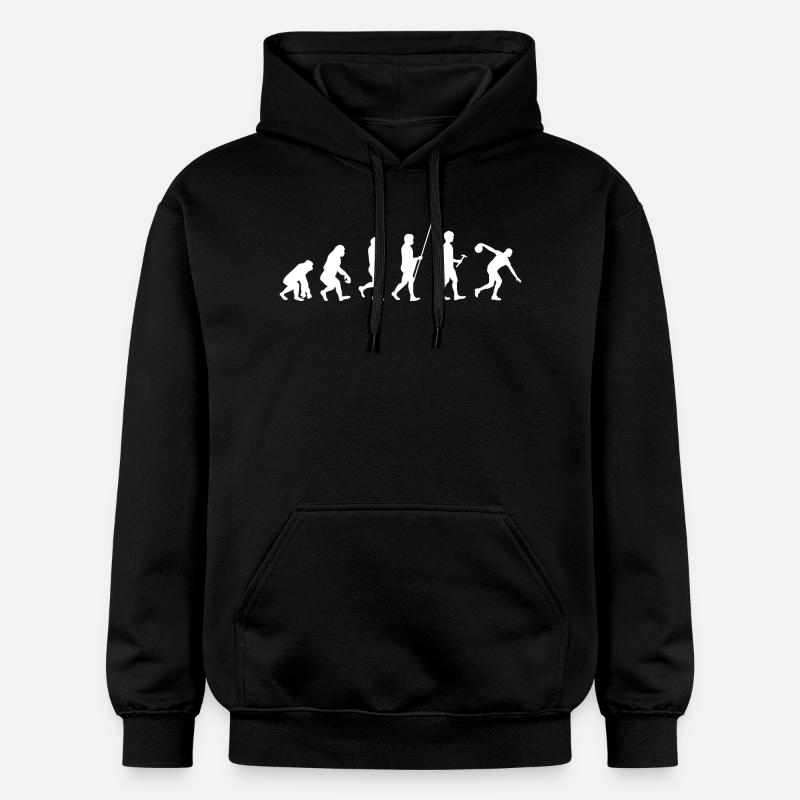 Bowling - Sweat à capuche Softstyle® Gildan Unisexe - noir