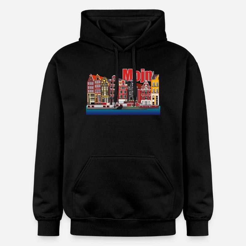 Danemark // Illustration - Sweat à capuche Softstyle® Gildan Unisexe - noir