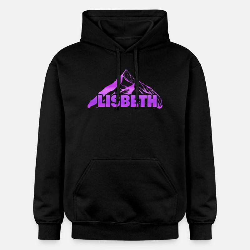 Mont Lisbeth - Sweat à capuche Softstyle® Gildan Unisexe - noir