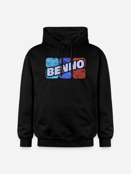 Benno Benno - Gildan Unisex Softstyle® Midweight Hoodie - black