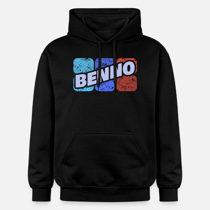 Benno Benno - Sweat à capuche Softstyle® Gildan Unisexe - noir
