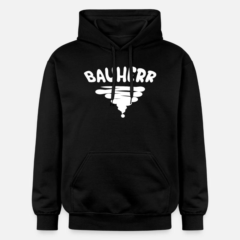 Le métier de constructeur - Sweat à capuche Softstyle® Gildan Unisexe - noir