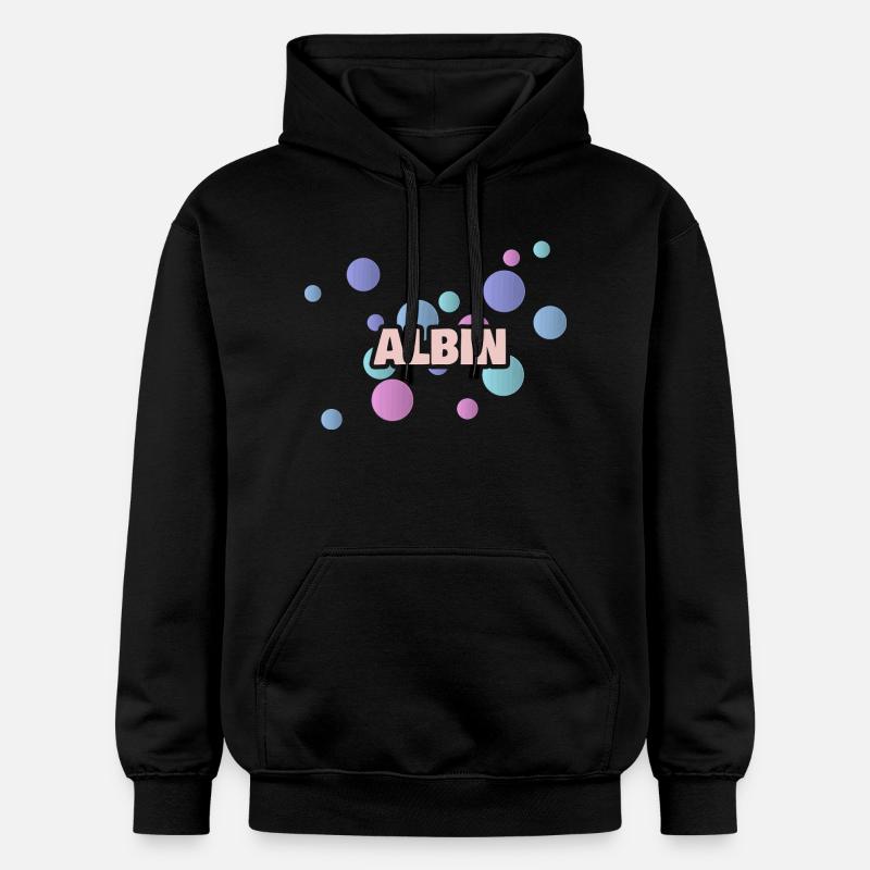 Albin Albin - Sweat à capuche Softstyle® Gildan Unisexe - noir