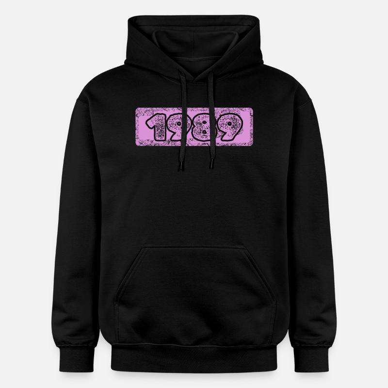 Né en 1989 - Sweat à capuche Softstyle® Gildan Unisexe - noir