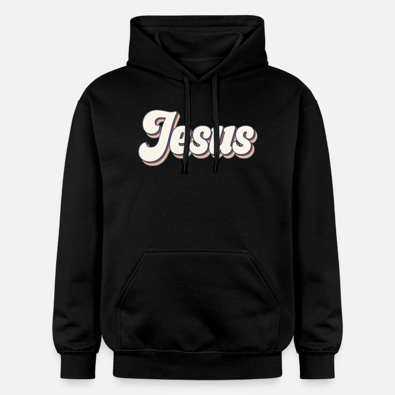 Jésus - Sweat à capuche Softstyle® Gildan Unisexe - noir