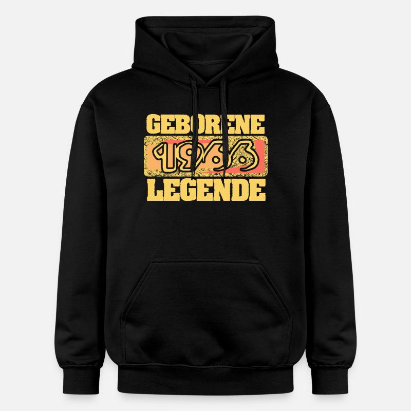 1966 - Sweat à capuche Softstyle® Gildan Unisexe - noir