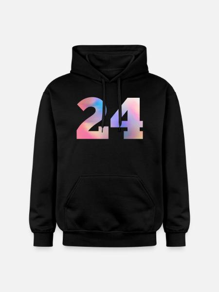 Bunte Ausgabe 24 - Gildan Unisex Softstyle® Midweight Hoodie - Schwarz