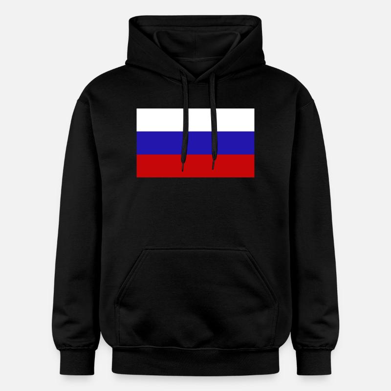 Russie - Sweat à capuche Softstyle® Gildan Unisexe - noir