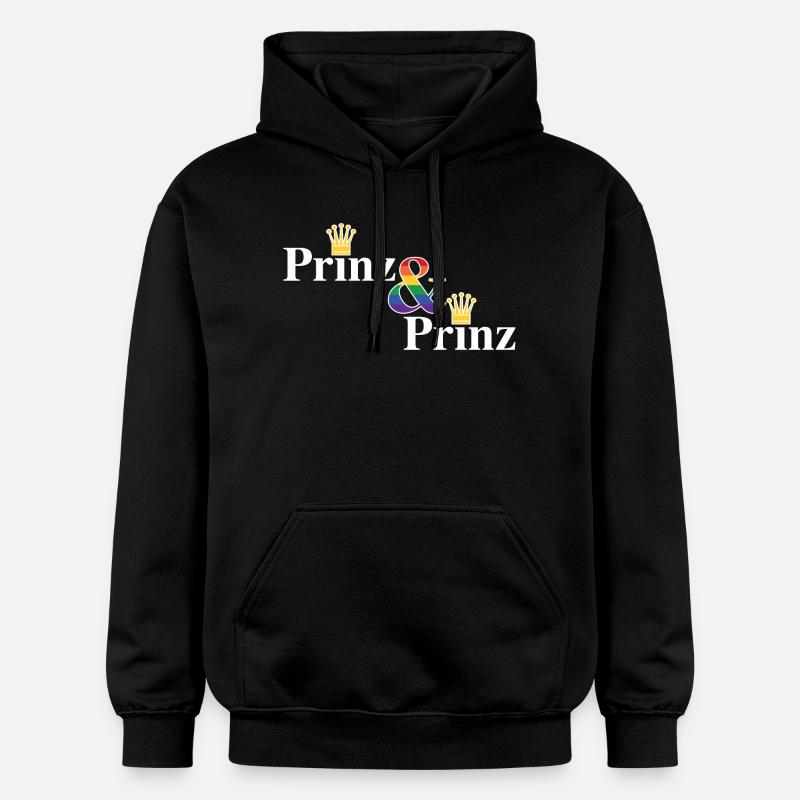 Prince et Prince 2 - Sweat à capuche Softstyle® Gildan Unisexe - noir