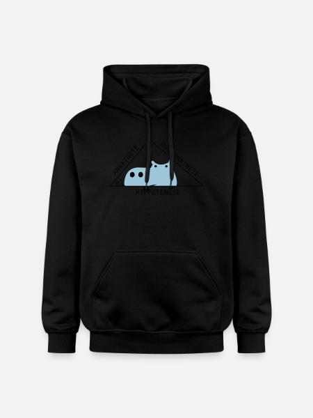 Dreieck - Gildan Unisex Softstyle® Midweight Hoodie - Schwarz