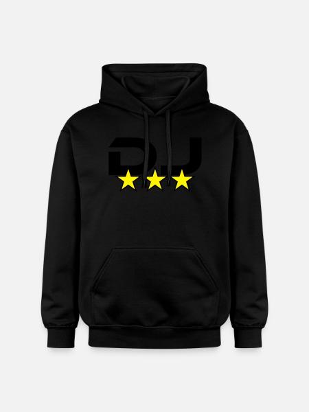 DJ *** - Sweat à capuche Softstyle® Gildan Unisexe - noir