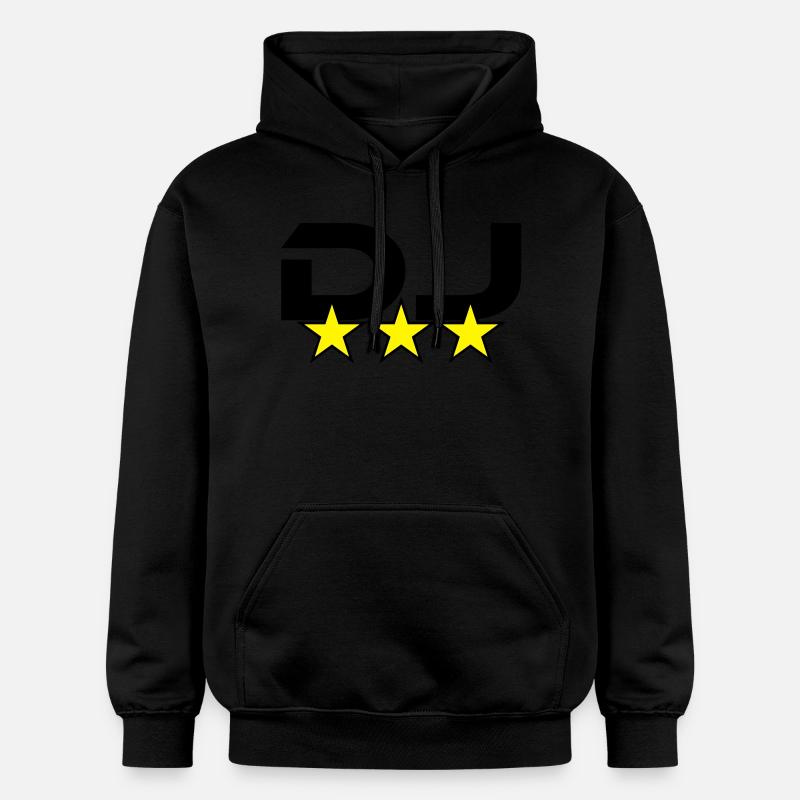 DJ *** - Sweat à capuche Softstyle® Gildan Unisexe - noir