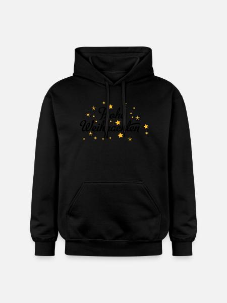 Frohe Weihnachten - Gildan Unisex Softstyle® Midweight Hoodie - Schwarz