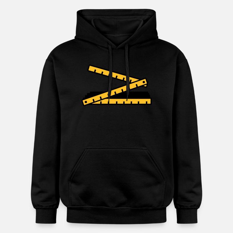 Mètre pliant - Sweat à capuche Softstyle® Gildan Unisexe - noir