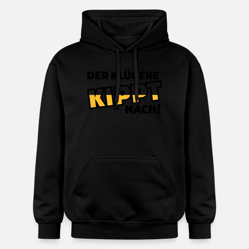 Bier - Gildan Unisex Softstyle® Midweight Hoodie - Schwarz