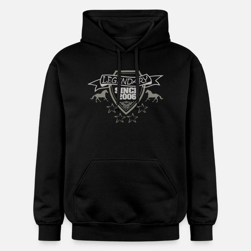 Cheval 2006 - Sweat à capuche Softstyle® Gildan Unisexe - noir