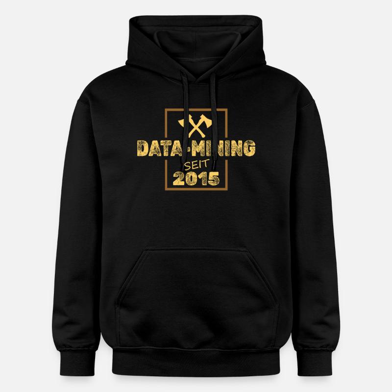 Datamining 2015 - Sweat à capuche Softstyle® Gildan Unisexe - noir