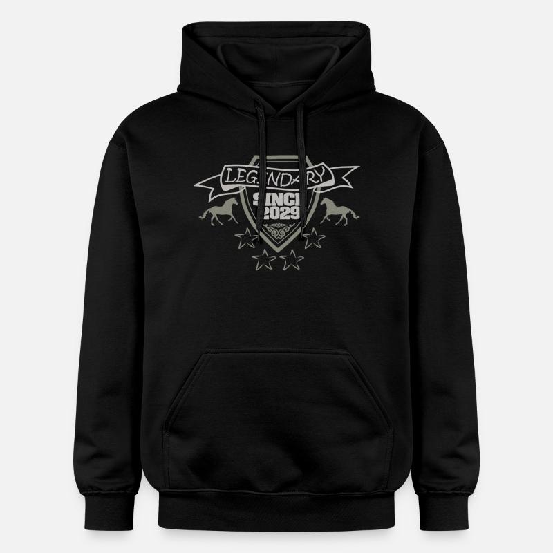 Équitation 2029 - Sweat à capuche Softstyle® Gildan Unisexe - noir