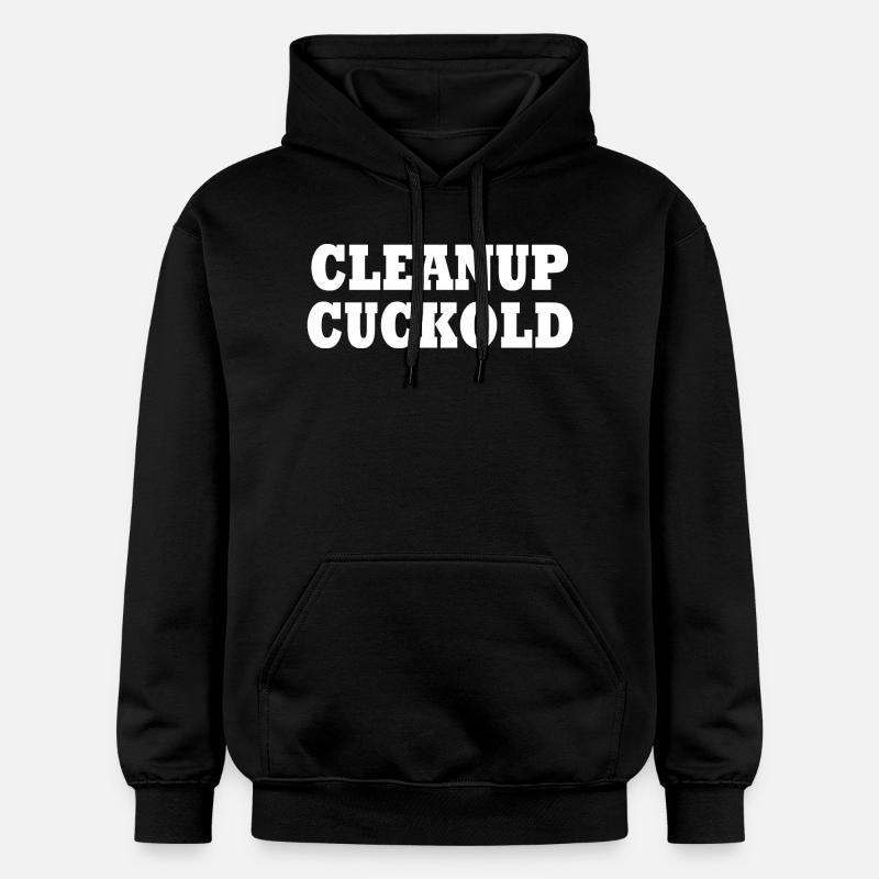 cleanup cuckold - Sweat à capuche Softstyle® Gildan Unisexe - noir