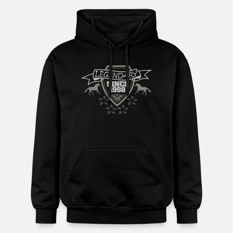 Cheval 1998 - Sweat à capuche Softstyle® Gildan Unisexe - noir
