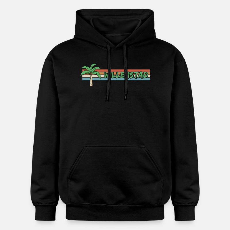 Tourisme Willemstad - Sweat à capuche Softstyle® Gildan Unisexe - noir