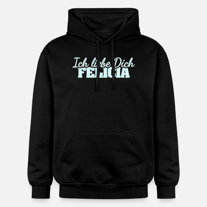 Felicia - Sweat à capuche Softstyle® Gildan Unisexe - noir