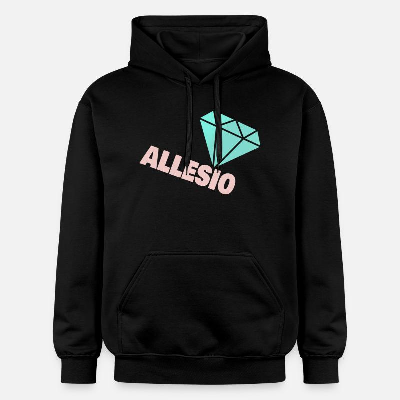 Cadeau pour Allesio - Sweat à capuche Softstyle® Gildan Unisexe - noir