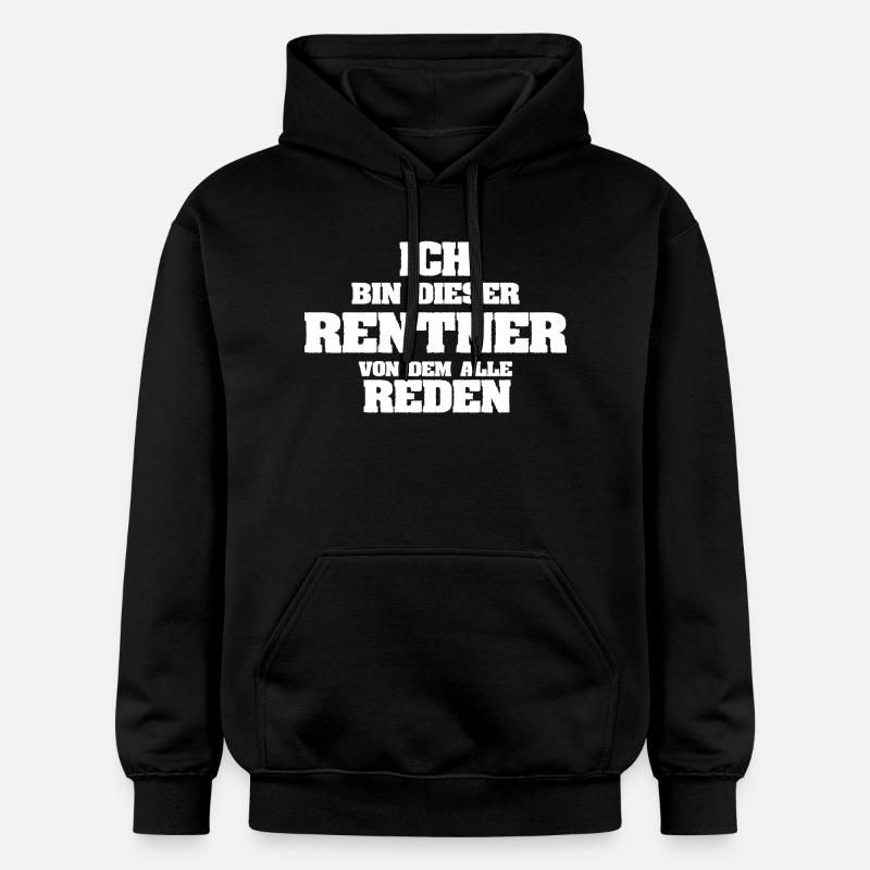 Profession Retraité - Sweat à capuche Softstyle® Gildan Unisexe - noir