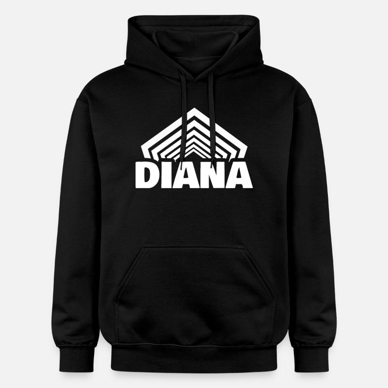 Diane - Sweat à capuche Softstyle® Gildan Unisexe - noir