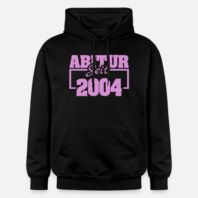 Abi 2004 - Sudadera con capucha unisex de peso medio Softstyle® de Gildan - negro