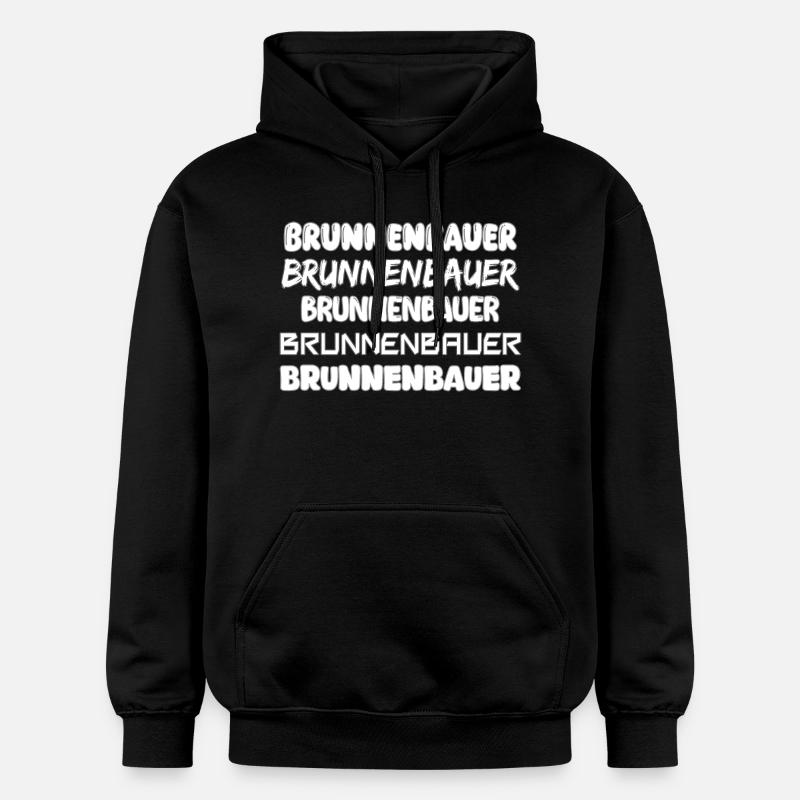 Job Well Builder - Sweat à capuche Softstyle® Gildan Unisexe - noir