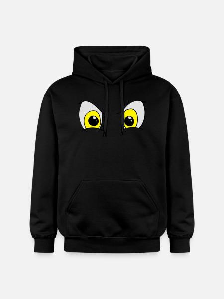 auge - Gildan Unisex Softstyle® Midweight Hoodie - Schwarz