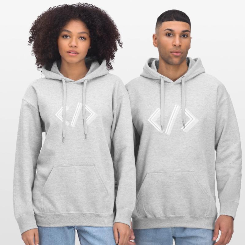 Retro Bracket's - Full Stack Developer HTML XML Gildan Unisex Softstyle® Midweight Hoodie