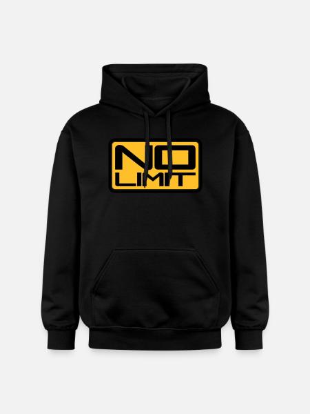 No Limit Shield - Gildan Unisex Softstyle® Midweight Hoodie - black
