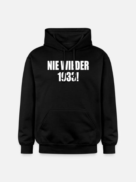 Plus jamais 1933 - Sweat à capuche Softstyle® Gildan Unisexe - noir