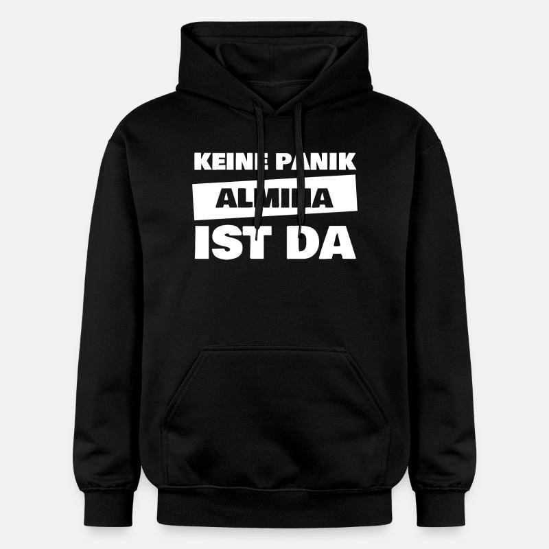 Almina comme prénom - Sweat à capuche Softstyle® Gildan Unisexe - noir