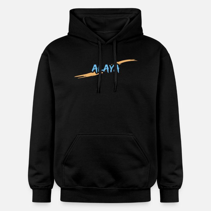 Alaya en tant qu’Alaya - Sweat à capuche Softstyle® Gildan Unisexe - noir