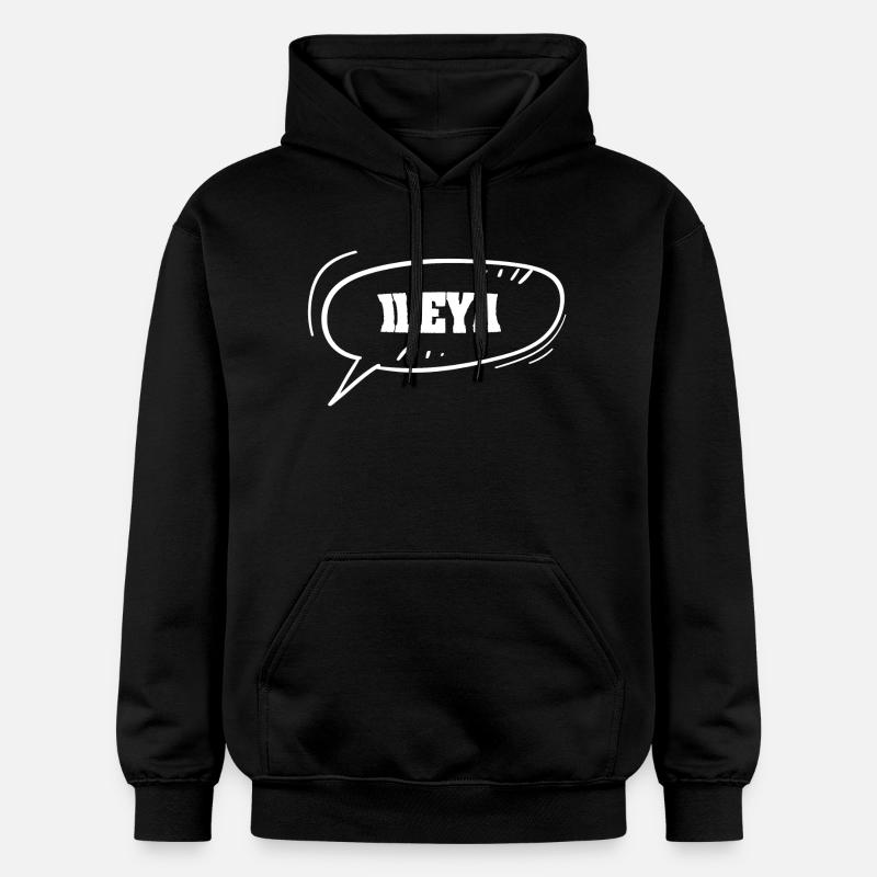 Ileya comme prénom - Sweat à capuche Softstyle® Gildan Unisexe - noir