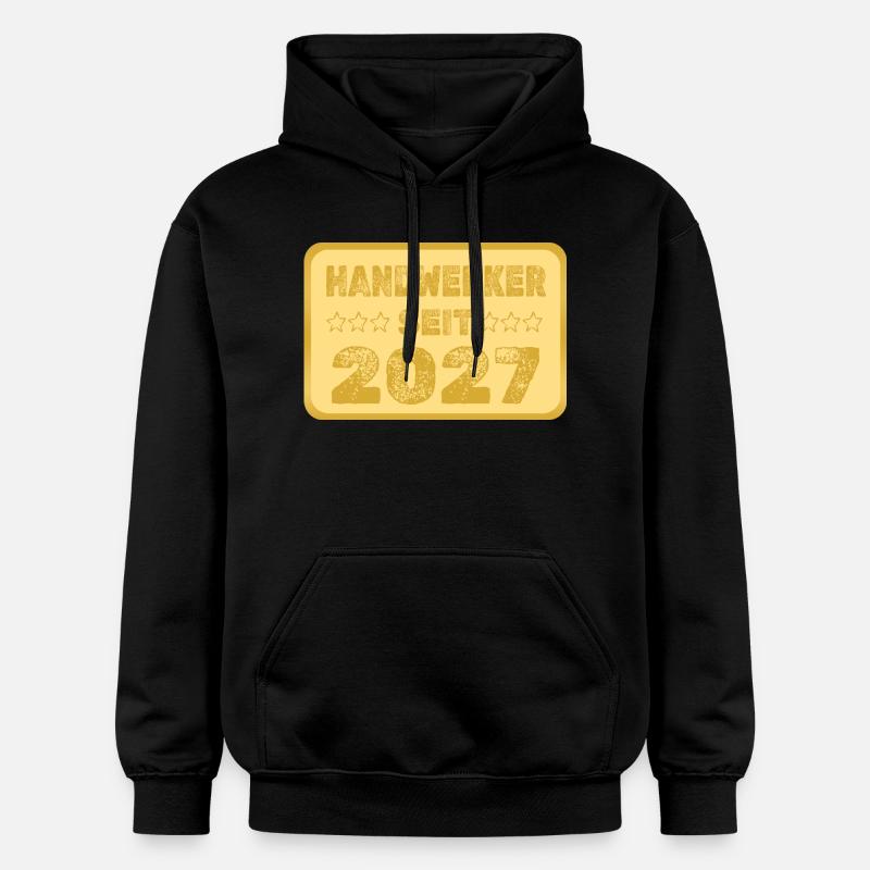 2027 - Sweat à capuche Softstyle® Gildan Unisexe - noir